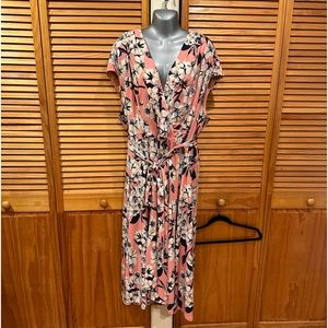 LONDON TIMES faux wrap dress Size 22W